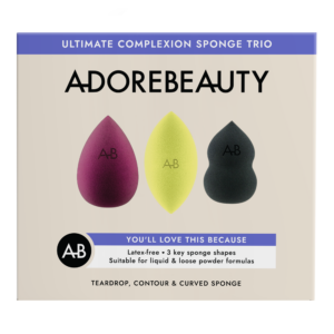 Adore Beauty Ultimate Complexion Sponge Trio (3 sponges)