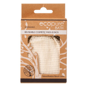 EcoPure Bath Reusable Cosmetic Pads (8 pack)